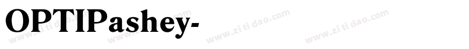OPTIPashey字体转换