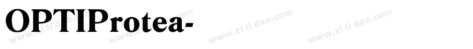OPTIProtea字体转换