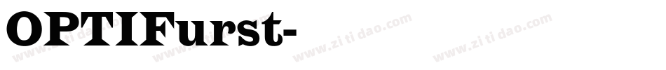OPTIFurst字体转换