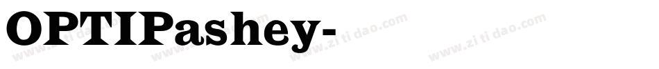 OPTIPashey字体转换