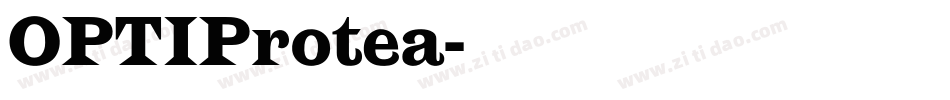 OPTIProtea字体转换