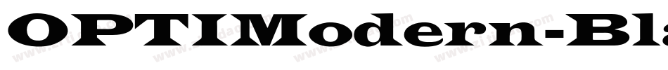 OPTIModern-Blackletter字体转换