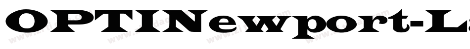 OPTINewport-Land字体转换