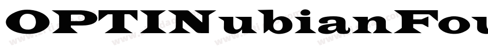 OPTINubianFoundry字体转换