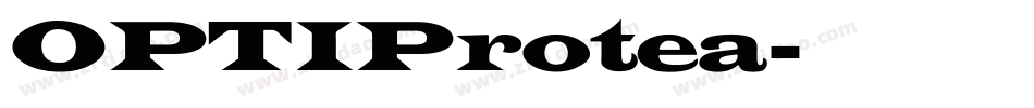 OPTIProtea字体转换