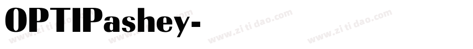 OPTIPashey字体转换