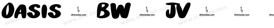 Oasis-BW0JV字体转换