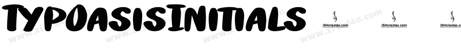 TypOasisInitials字体转换