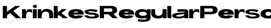 KrinkesRegularPersonalUse-Kw0X字体转换