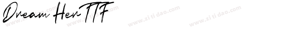 Dream-Her-TTF-2字体转换
