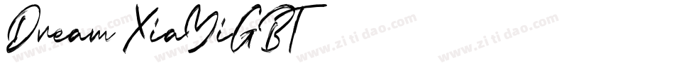 Dream-XiaYiGBT字体转换