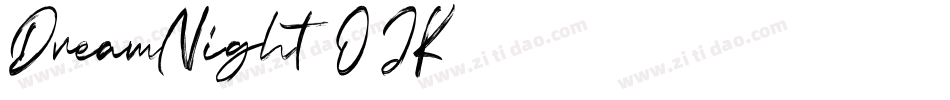 DreamNight-2O1JK字体转换