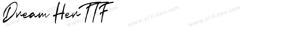 Dream-Her-TTF-2字体转换