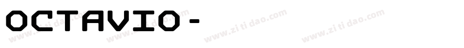 Octavio字体转换