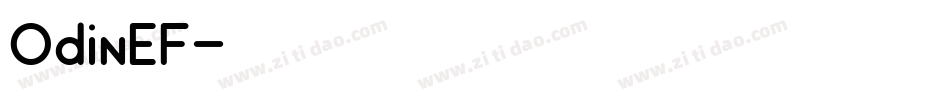 OdinEF字体转换