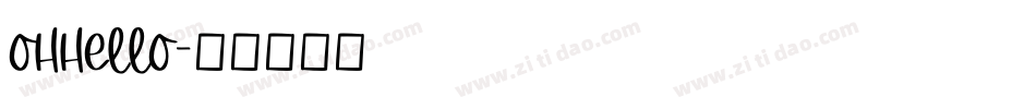 OhHello字体转换