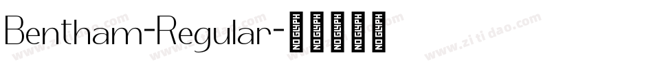 Bentham-Regular字体转换 Bentham-Regular字体转换