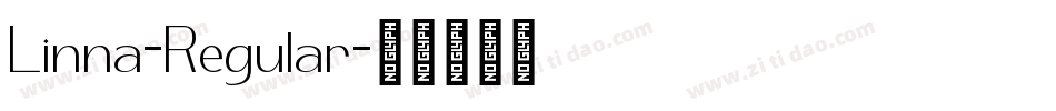 Linna-Regular字体转换
