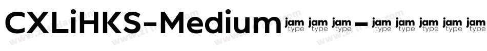 CXLiHKS-Medium生成器字体转换