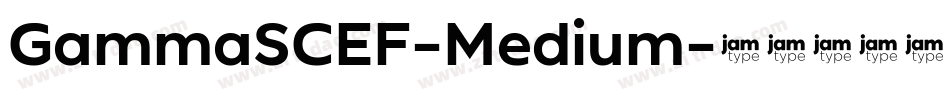 GammaSCEF-Medium字体转换 GammaSCEF-Medium字体转换