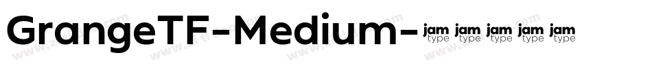 GrangeTF-Medium字体转换 GrangeTF-Medium字体转换