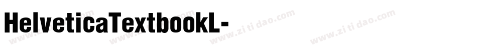 HelveticaTextbookL字体转换