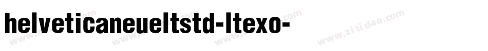 helveticaneueltstd-ltexo字体转换