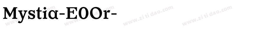 Mystia-E0Or字体转换
