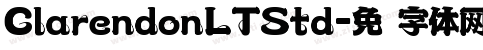 ClarendonLTStd字体转换