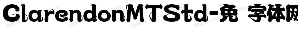 ClarendonMTStd字体转换