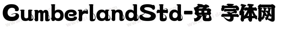 CumberlandStd字体转换