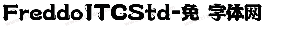 FreddoITCStd字体转换