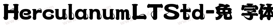 HerculanumLTStd字体转换