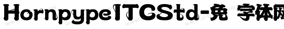 HornpypeITCStd字体转换
