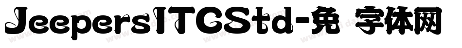 JeepersITCStd字体转换