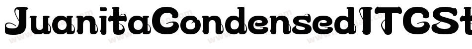 JuanitaCondensedITCStd字体转换