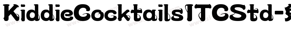KiddieCocktailsITCStd字体转换