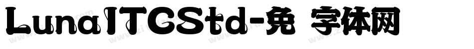 LunaITCStd字体转换