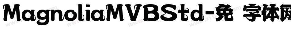 MagnoliaMVBStd字体转换