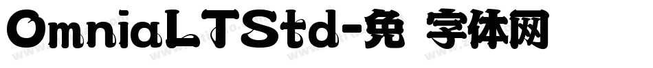 OmniaLTStd字体转换