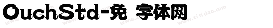 OuchStd字体转换