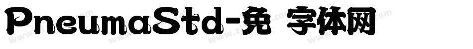 PneumaStd字体转换