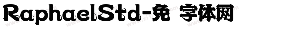 RaphaelStd字体转换