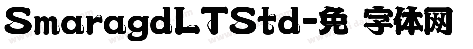 SmaragdLTStd字体转换