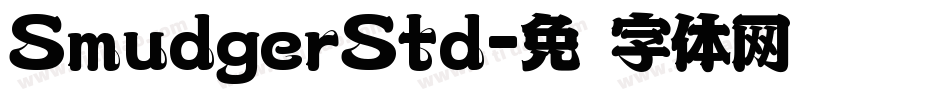 SmudgerStd字体转换
