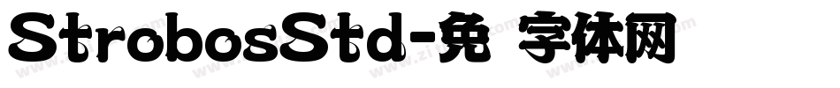 StrobosStd字体转换