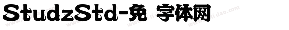 StudzStd字体转换