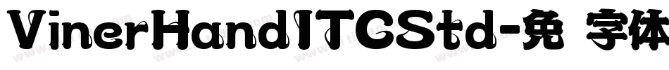 VinerHandITCStd字体转换