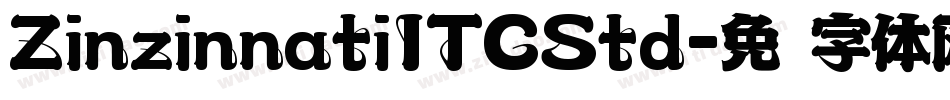 ZinzinnatiITCStd字体转换