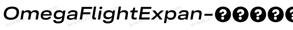 OmegaFlightExpan字体转换